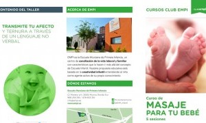 Curso de masajes para tu bebé de EMPI