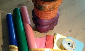 Taller para niños de creación y diseño de una papelera