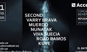 Concierto benéfico en El Batel de Cartagena el 21 de Junio