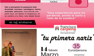 Taller de Clown: “Tu primera nariz” con Fito Carpena