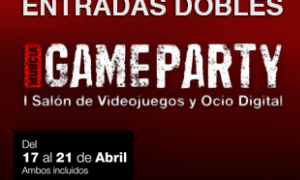Sorteo 2 entradas dobles Murcia Game Party