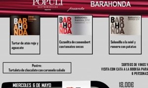Cata de vinos Barahonda en Vox Populi Gastromercado