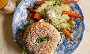 Picnic nocturno en la huerta por Birdie