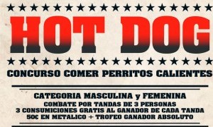 I Concurso de comer perritos calientes de La Tejera
