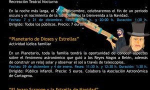 Planetario Dioses y estrellas en La Muralla Púnica