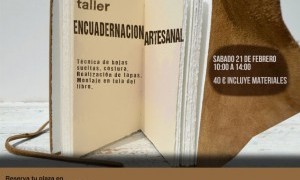 Taller encuadernación Artesanal en Asociación Arteca