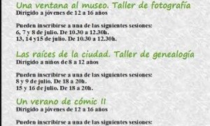 Verano en el Museo de la Ciudad