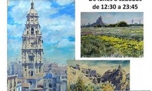 Exposición de Acuarelas de Miguel Torralba en Vox Populi