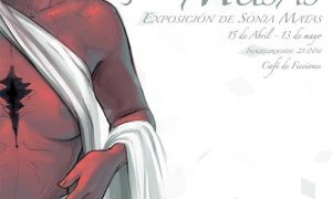 Exposición 'musas' de Sonia MS en Café Ficciones