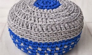 Taller Funda para un Puff + tecnica Jacquard!