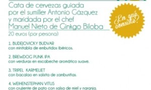 Cata maridaje en Gastrobeer