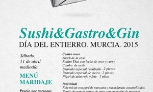 Menú Día del entierro 2015 en Tiquismiquis Gastrobar & Sushi