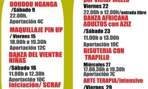Eventos de La Nena, Espacio Artístico