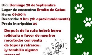 Ruta Canina Solidaria por los Barranco de Gebas