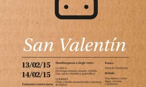 San Valentín en El Burger by Tiquismiquis