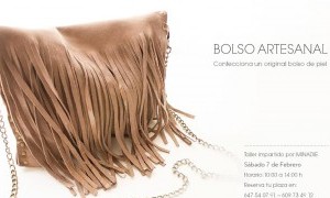 Taller de bolso de piel artesanal en Asociación Arteca