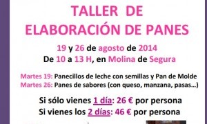 Taller cocinoterapia: Elaboración de panes