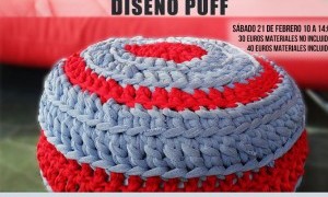 Taller trapillo XI Avanzado diseño de Puff